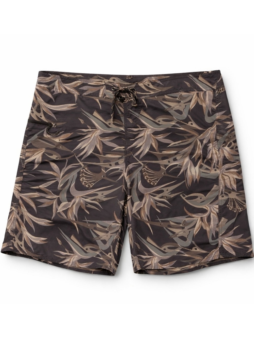 PATAGONIA Wavefarer Boardshorts 38 Piton Paradise Swim Charcoal XL